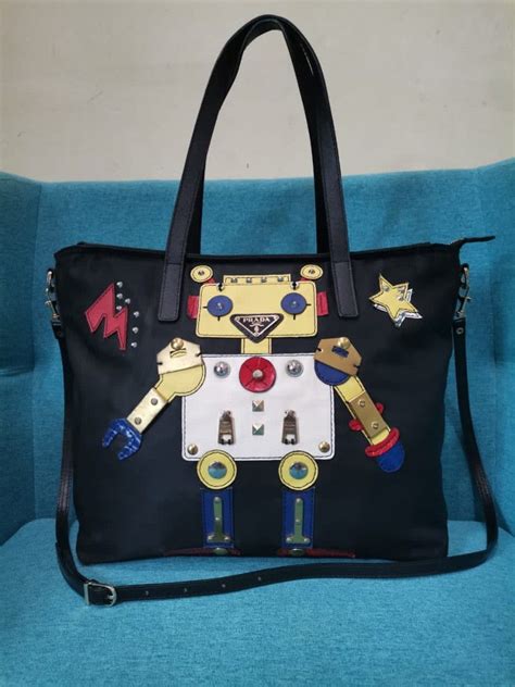 buy prada robot tote|prada tote bag hk.